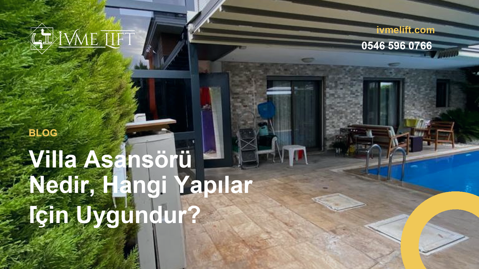 Villa Asansörü Nedir, Hangi Yapılar İçin Uygundur?